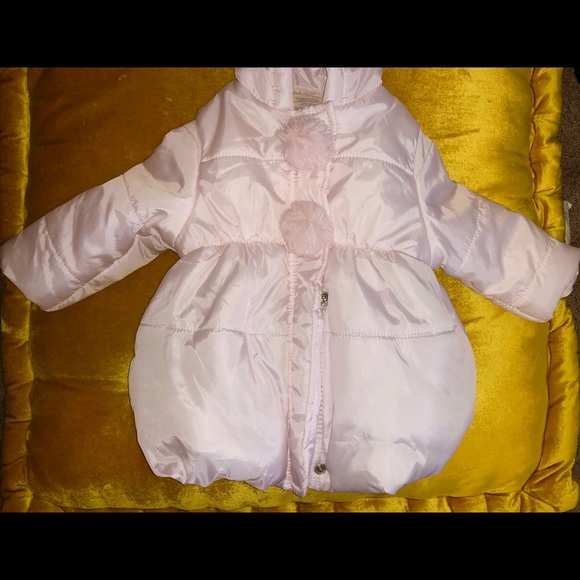 6-9 month Pink Puff Jacket - Picture 1 of 3